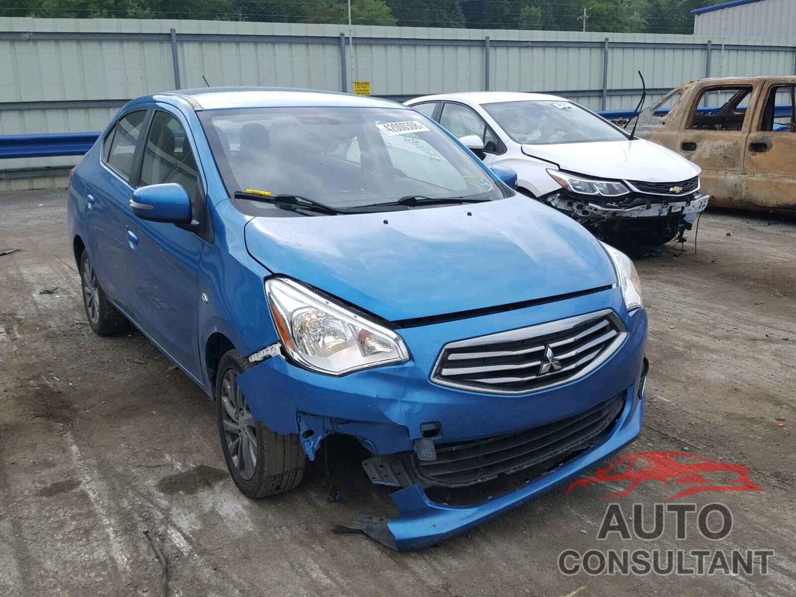 MITSUBISHI MIRAGE 2017 - ML32F4FJ6HHF11794