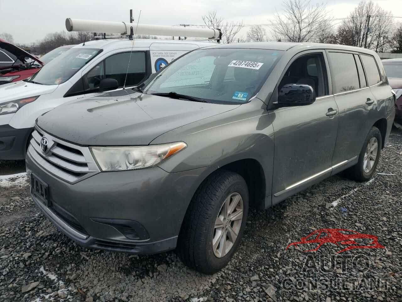 TOYOTA HIGHLANDER 2011 - 5TDBK3EH9BS059003