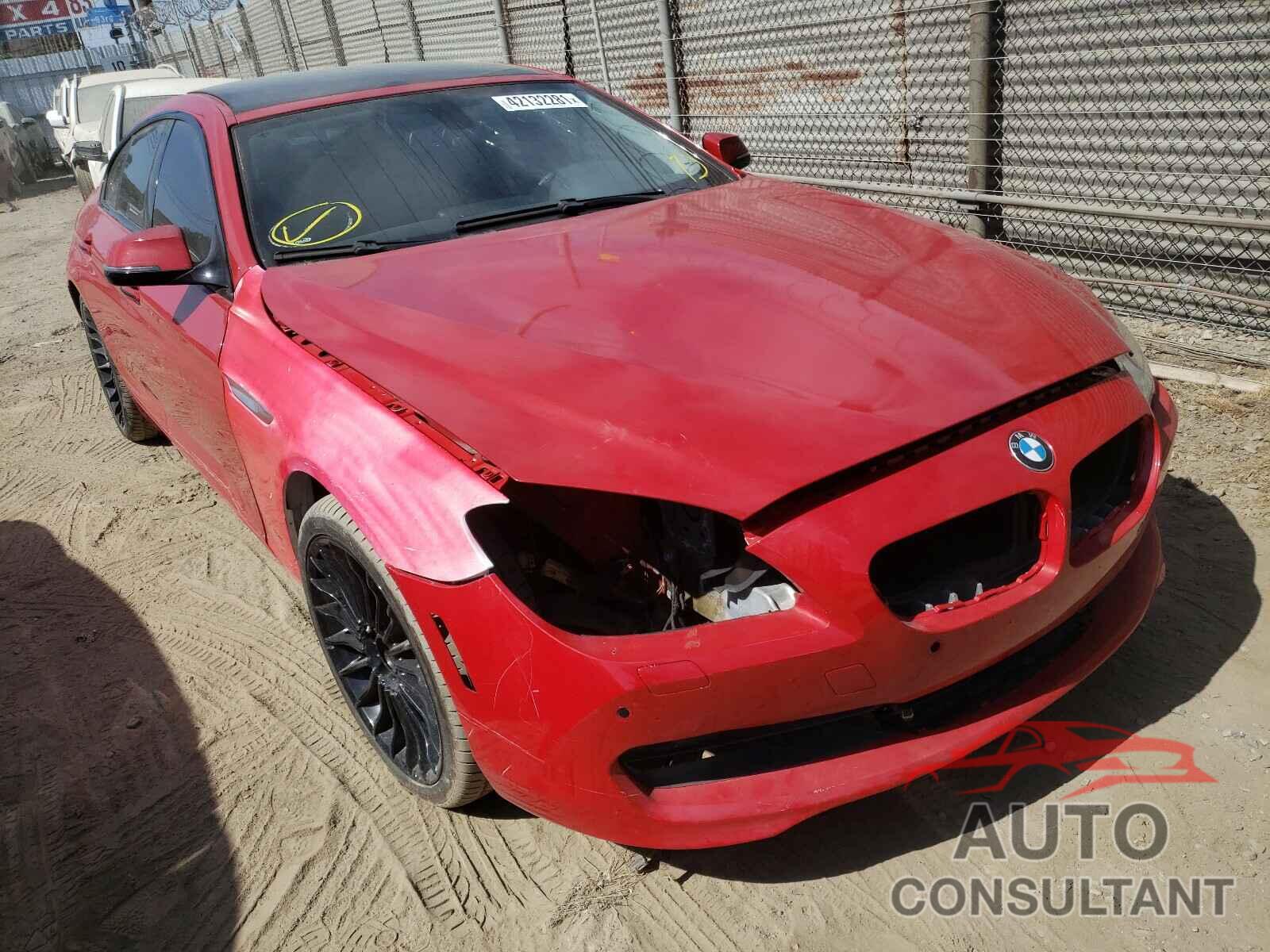 BMW 6 SERIES 2016 - WBA6D0C51GD927711