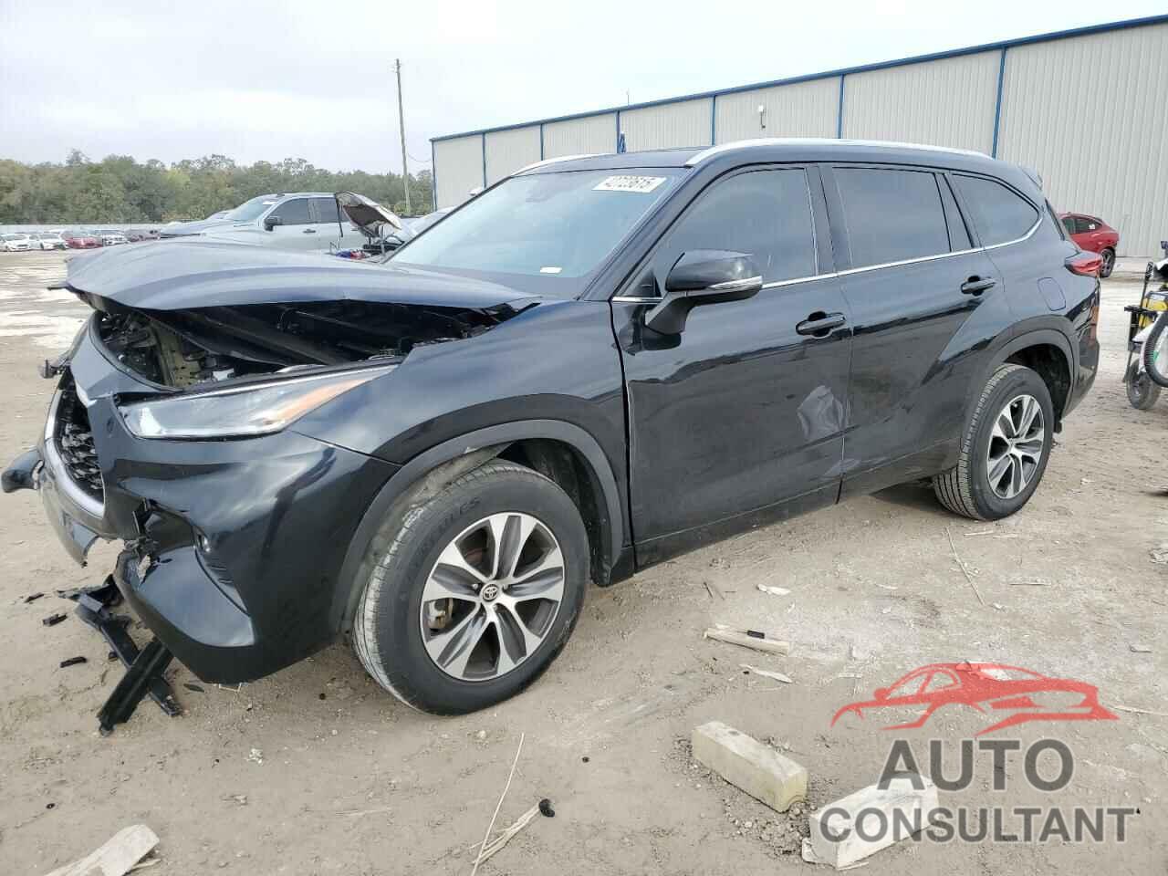 TOYOTA HIGHLANDER 2021 - 5TDGZRAH4MS523053