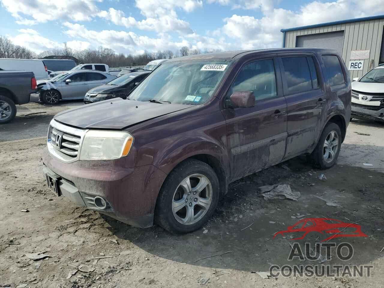 HONDA PILOT 2013 - 5FNYF4H54DB084663