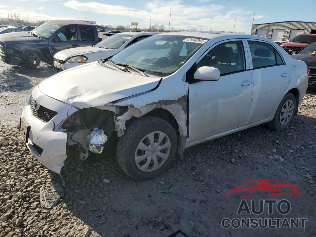 TOYOTA COROLLA 2009 - 1NXBU40E89Z131212