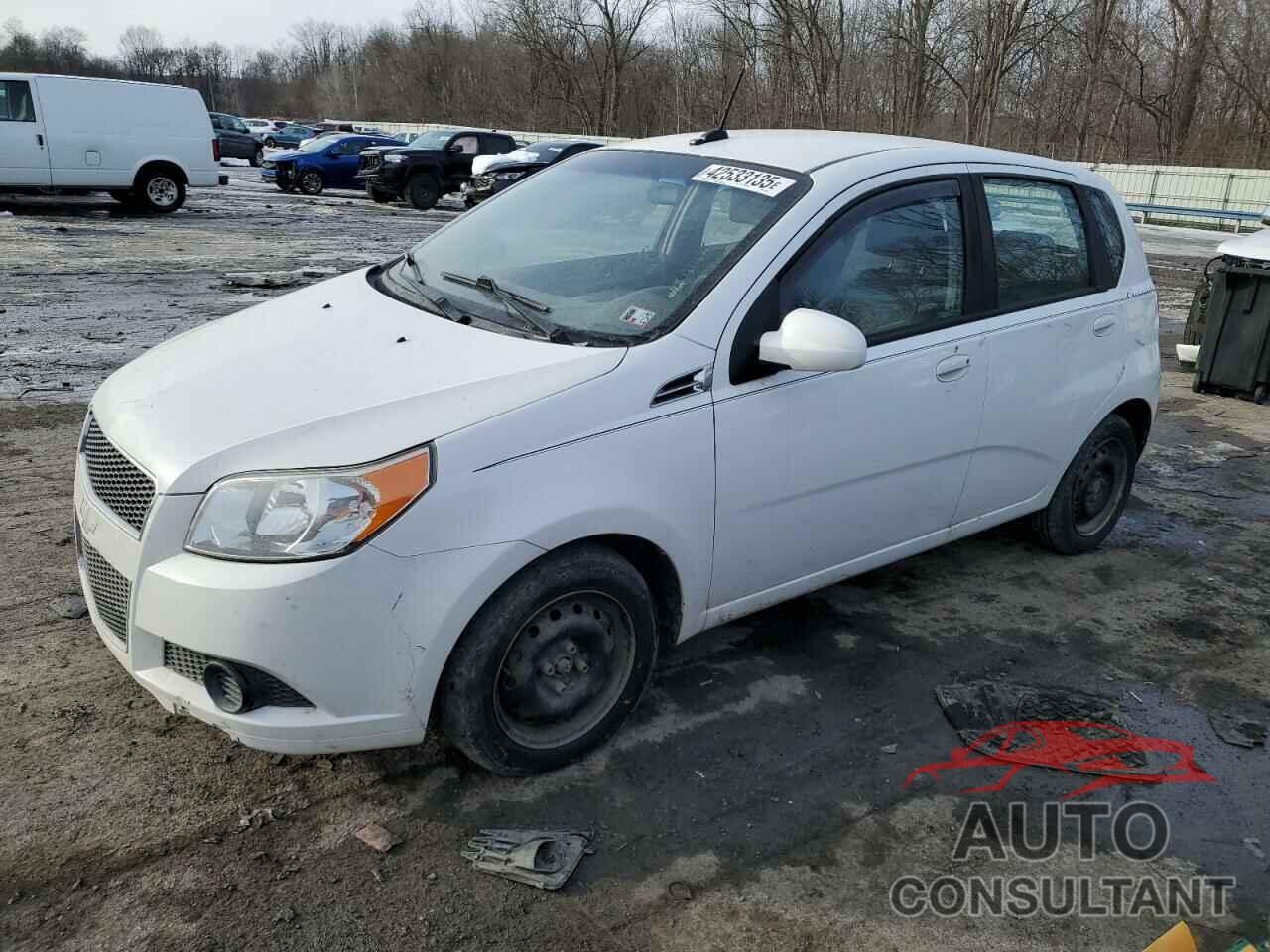 CHEVROLET AVEO 2009 - KL1TD66E69B649849