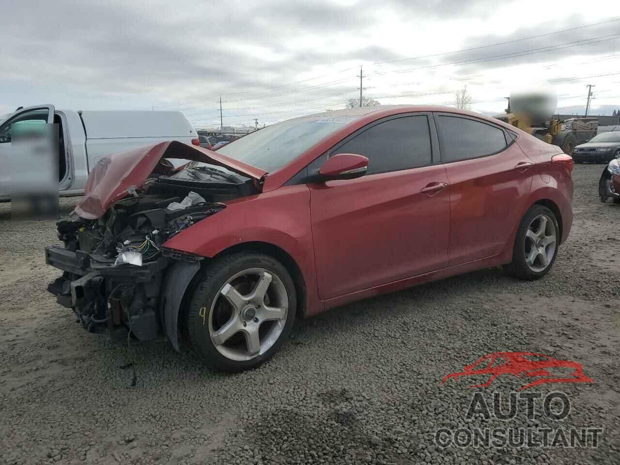 HYUNDAI ELANTRA 2012 - KMHDH4AE6CU314840