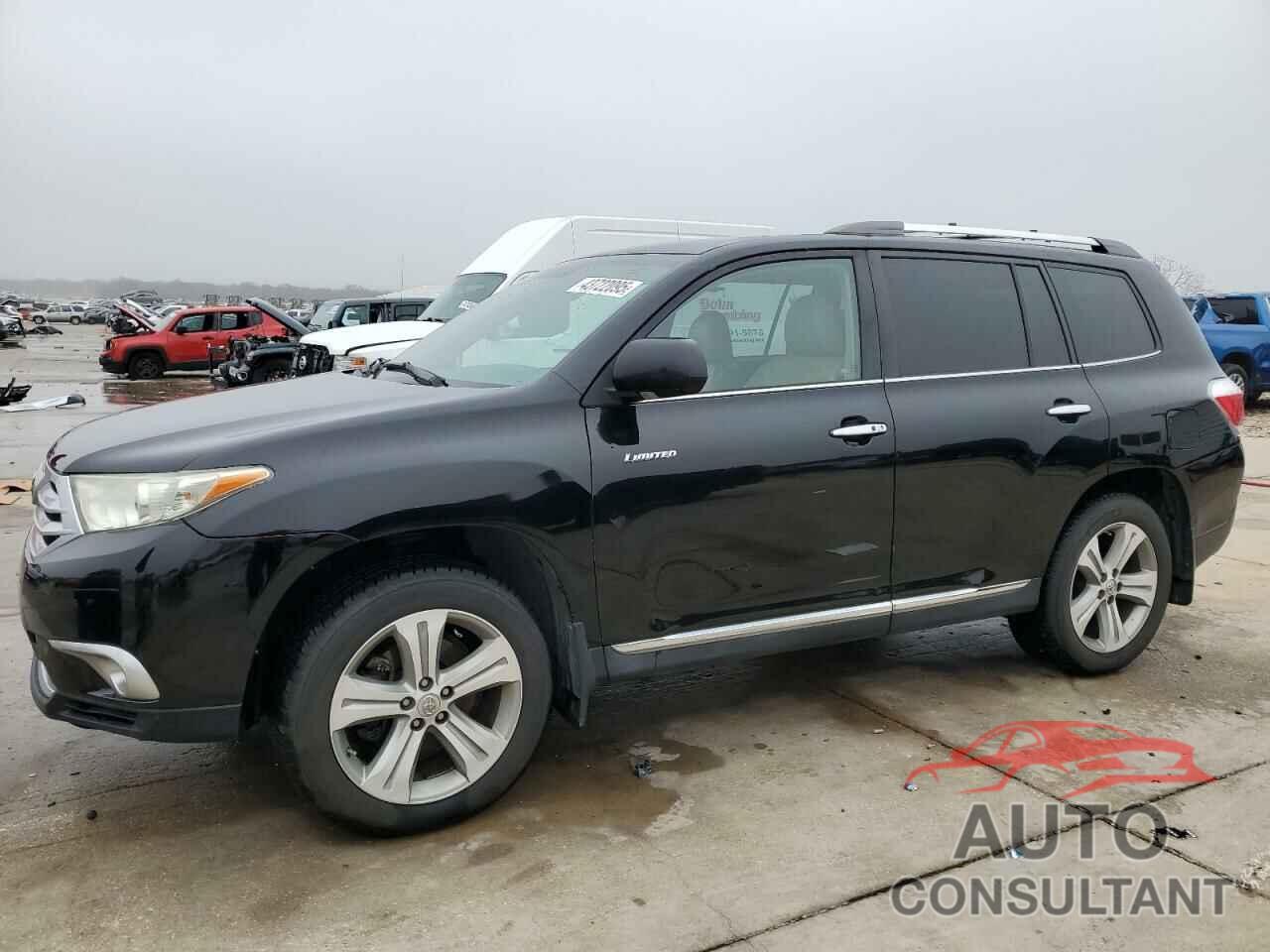 TOYOTA HIGHLANDER 2013 - 5TDDK3EH9DS206058