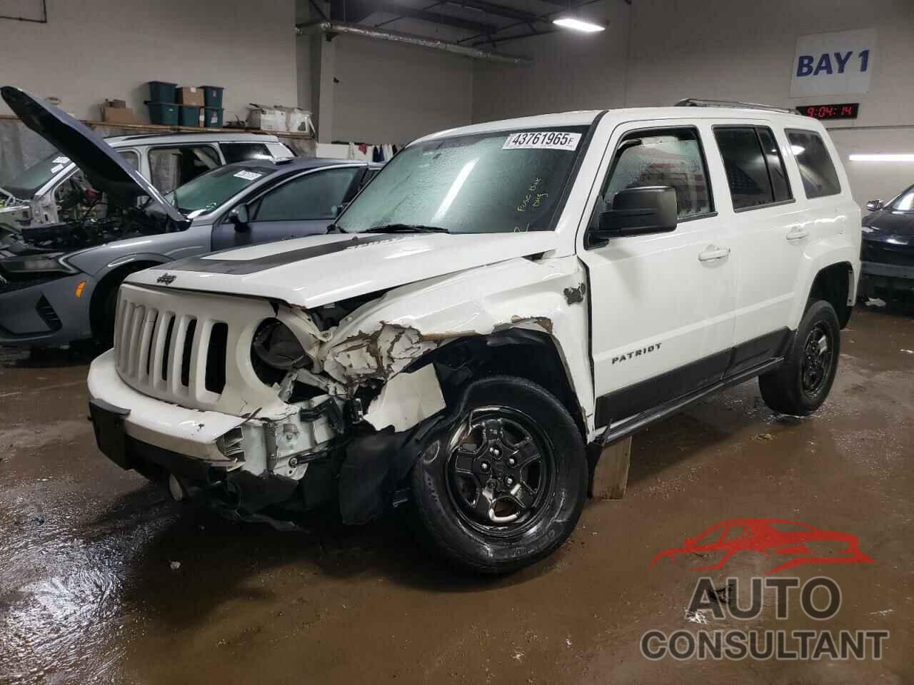 JEEP PATRIOT 2017 - 1C4NJRBB3HD110115