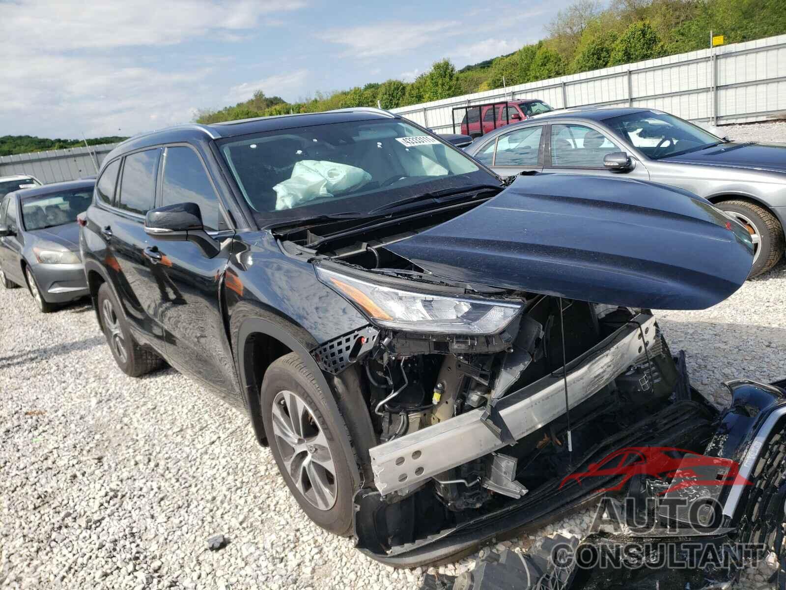 TOYOTA HIGHLANDER 2020 - 5TDGZRBH3LS002788