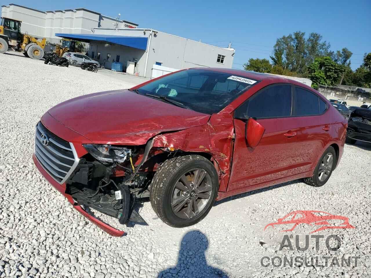 HYUNDAI ELANTRA 2018 - 5NPD84LF2JH289937