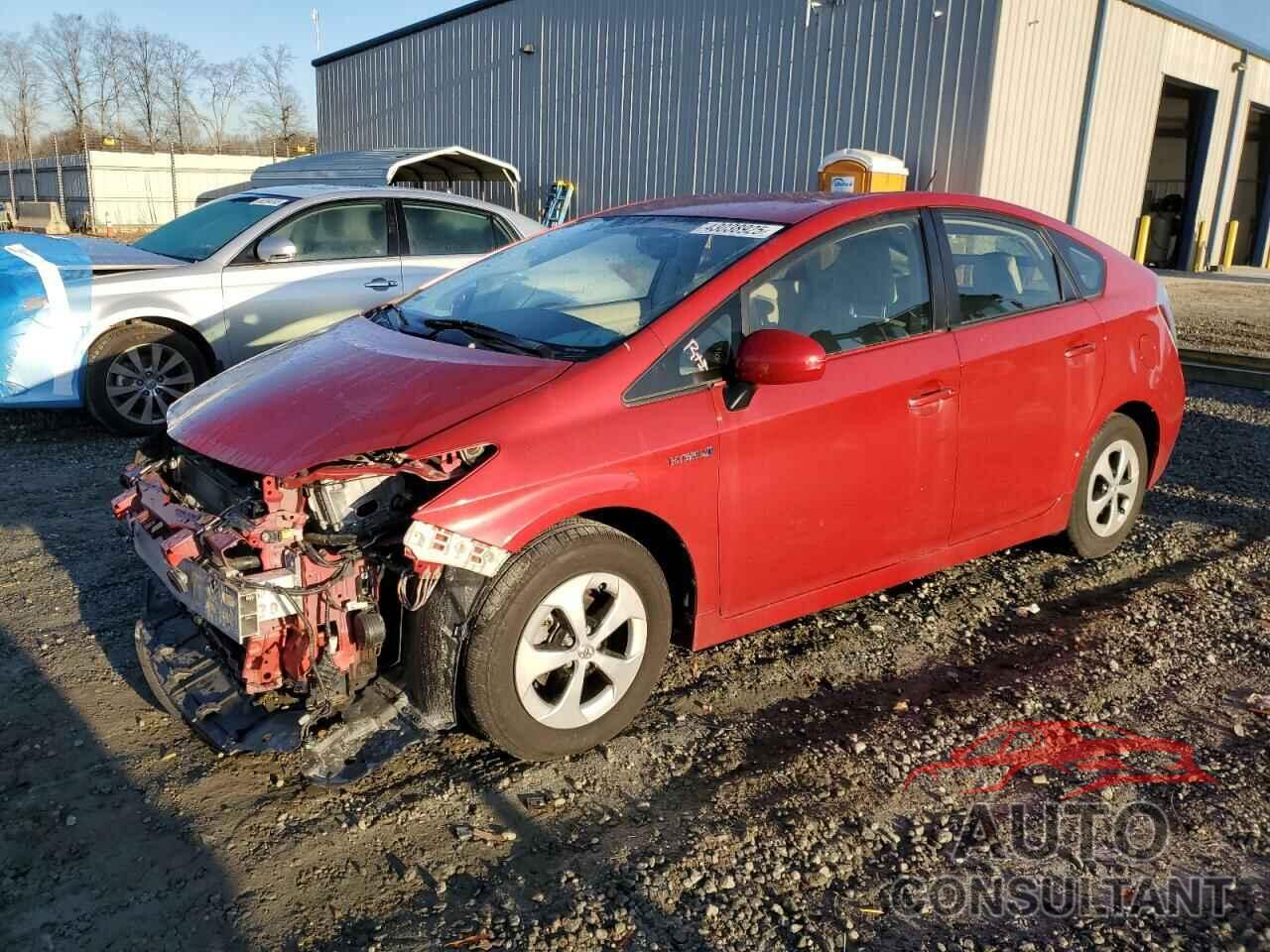 TOYOTA PRIUS 2012 - JTDKN3DU4C5396238