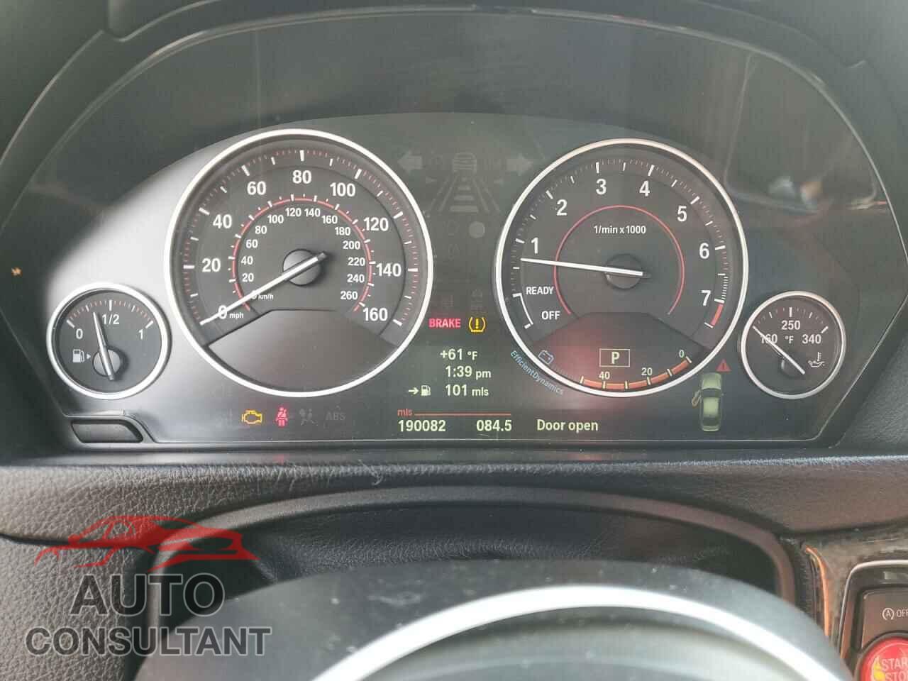 BMW 3 SERIES 2012 - WBA3C1C59CF432425