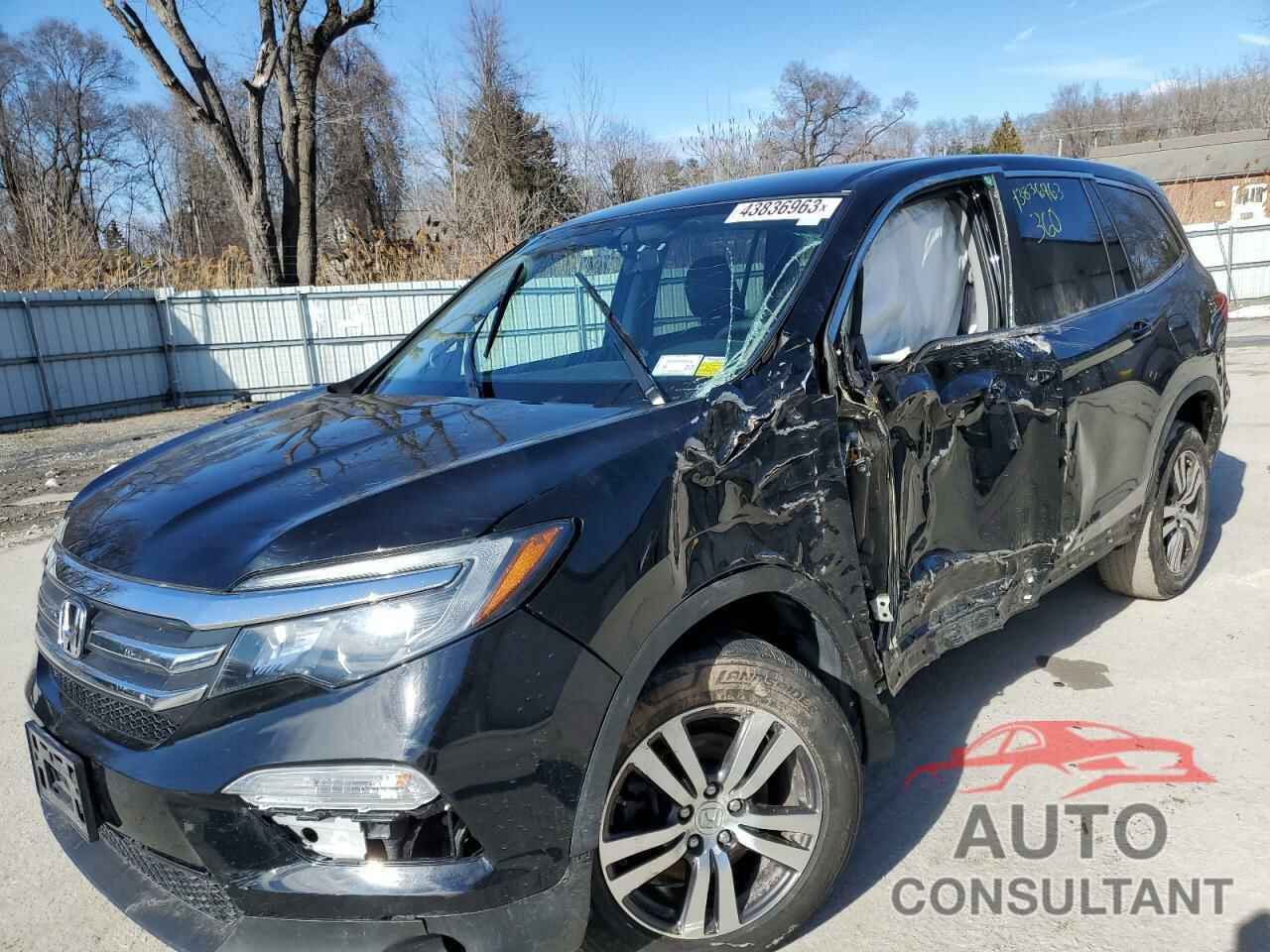 HONDA PILOT 2017 - 5FNYF6H34HB049217