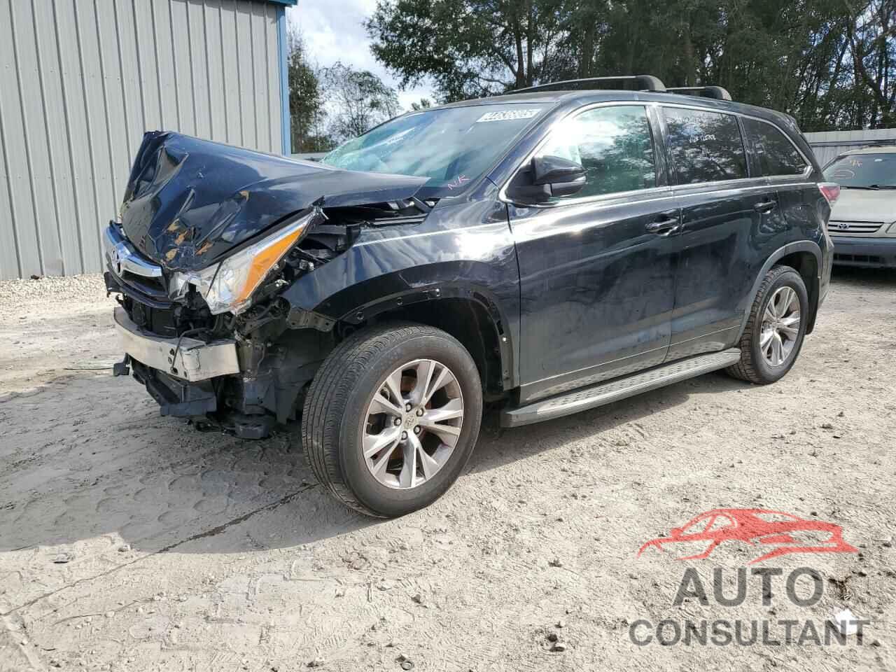 TOYOTA HIGHLANDER 2015 - 5TDBKRFH7FS120758