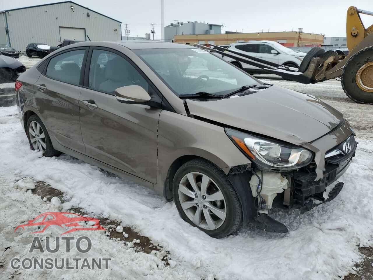 HYUNDAI ACCENT 2013 - KMHCU4AE6DU286997