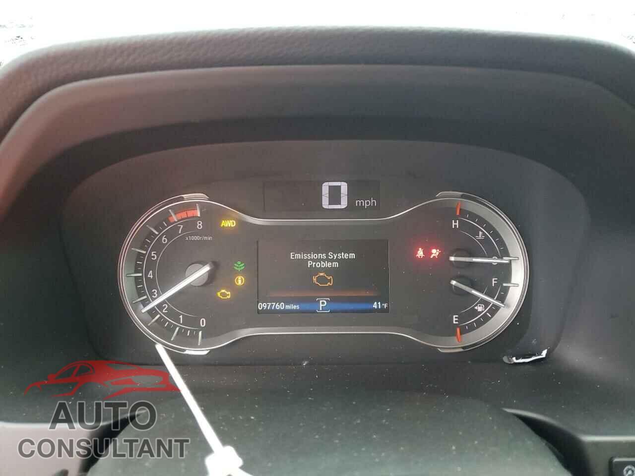 HONDA PILOT 2017 - 5FNYF6H79HB077372