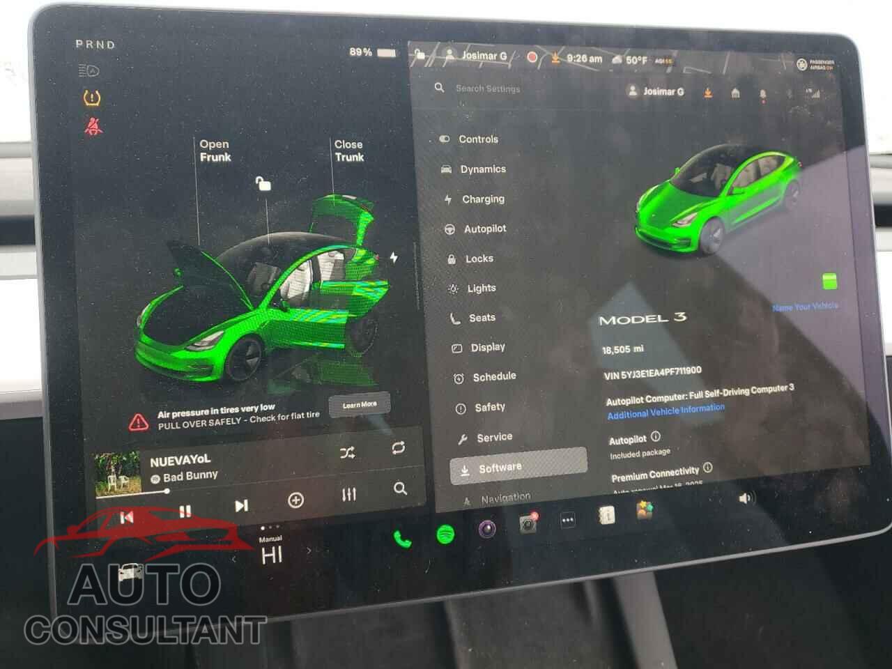 TESLA MODEL 3 2023 - 5YJ3E1EA4PF711900