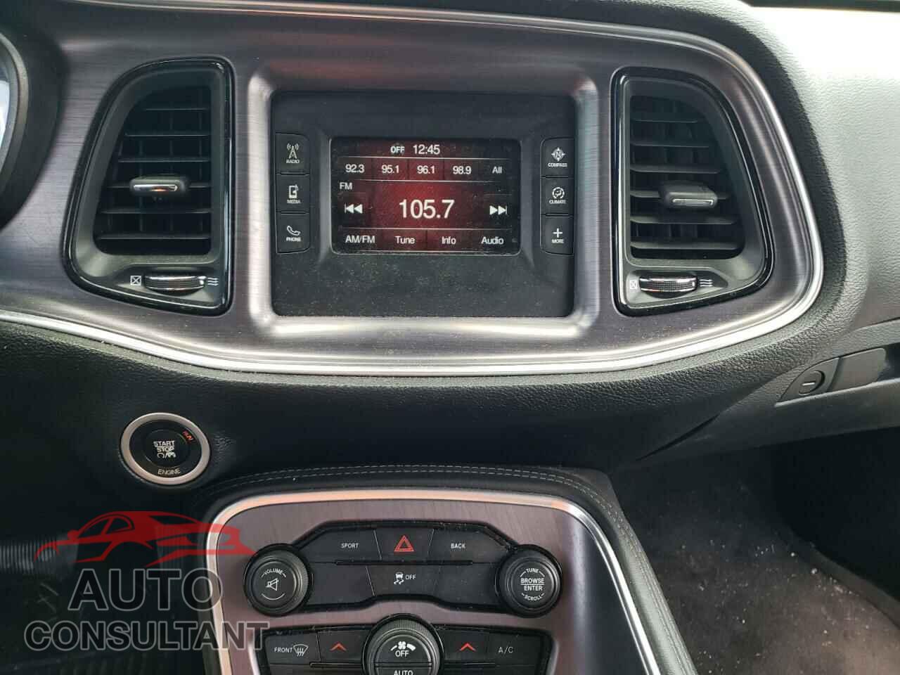 DODGE CHALLENGER 2016 - 2C3CDZAG8GH162941