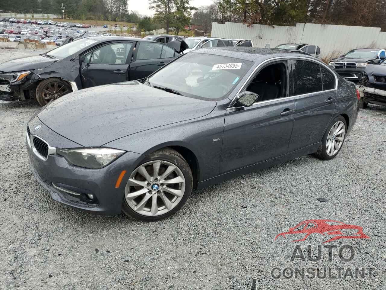 BMW 3 SERIES 2017 - WBA8E1G39HNU16795