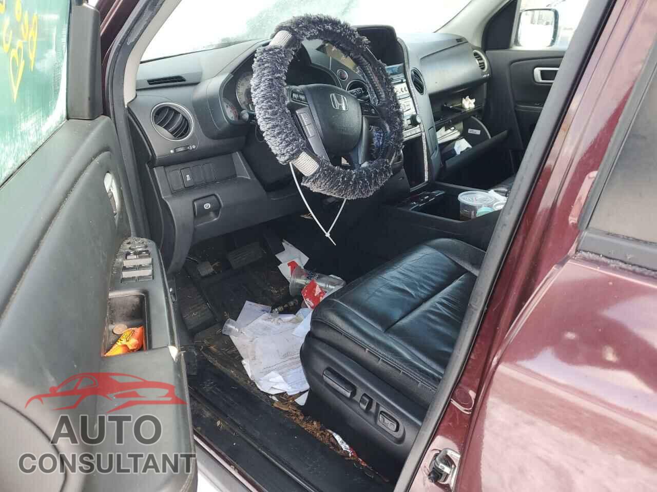 HONDA PILOT 2012 - 5FNYF4H54CB040211