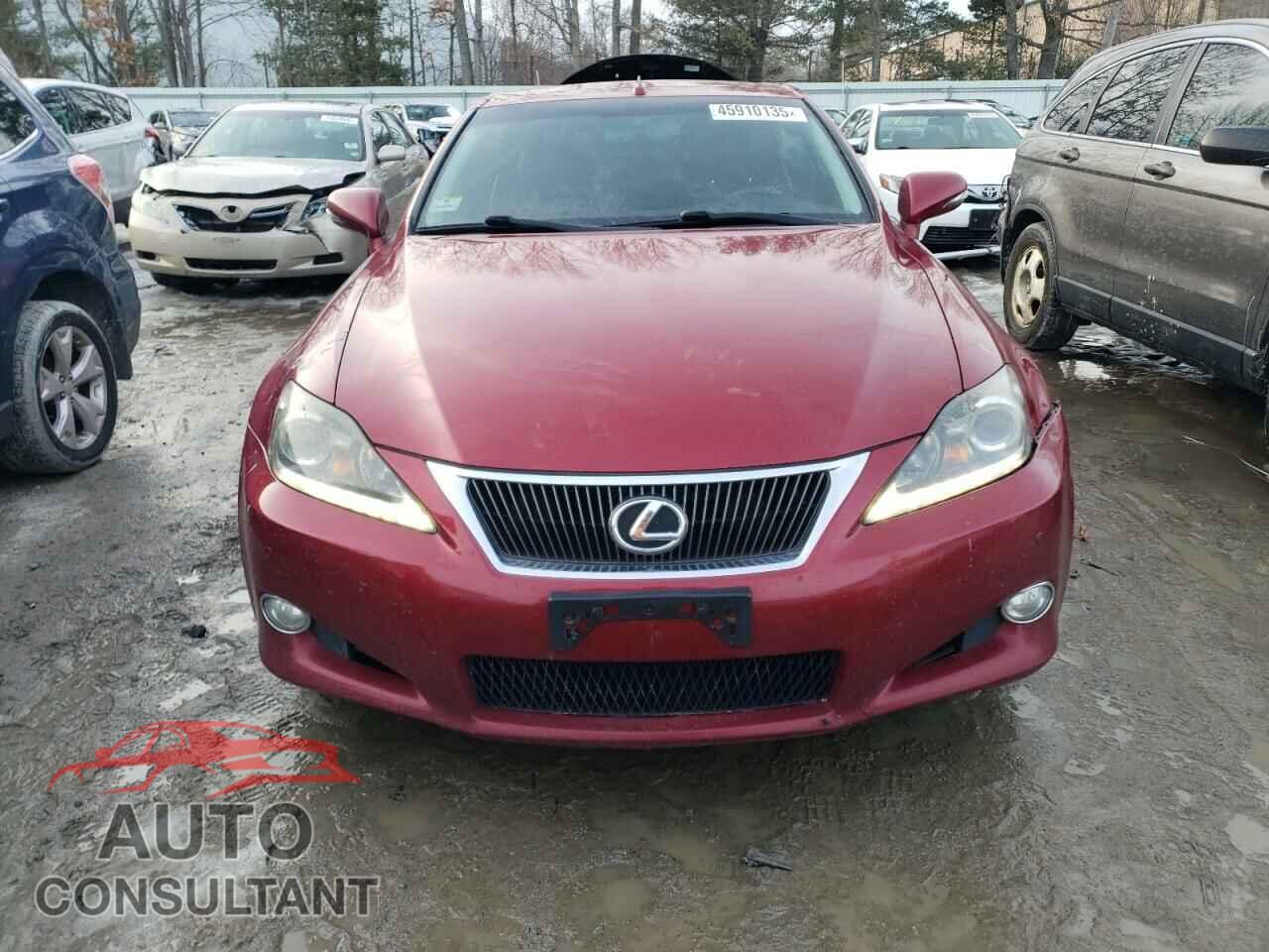 LEXUS IS 2011 - JTHFF2C2XB2519645