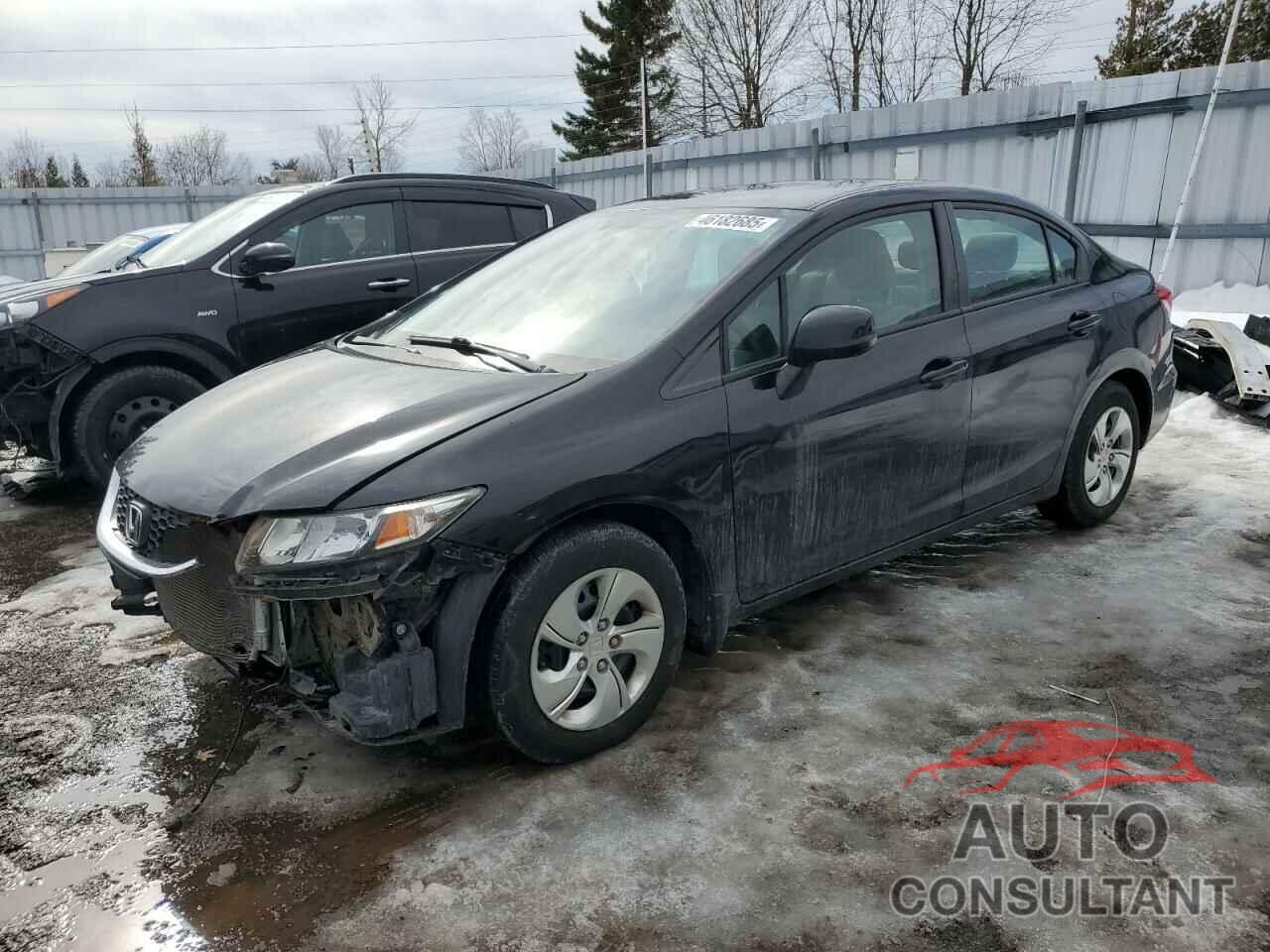 HONDA CIVIC 2013 - 2HGFB2F41DH021744