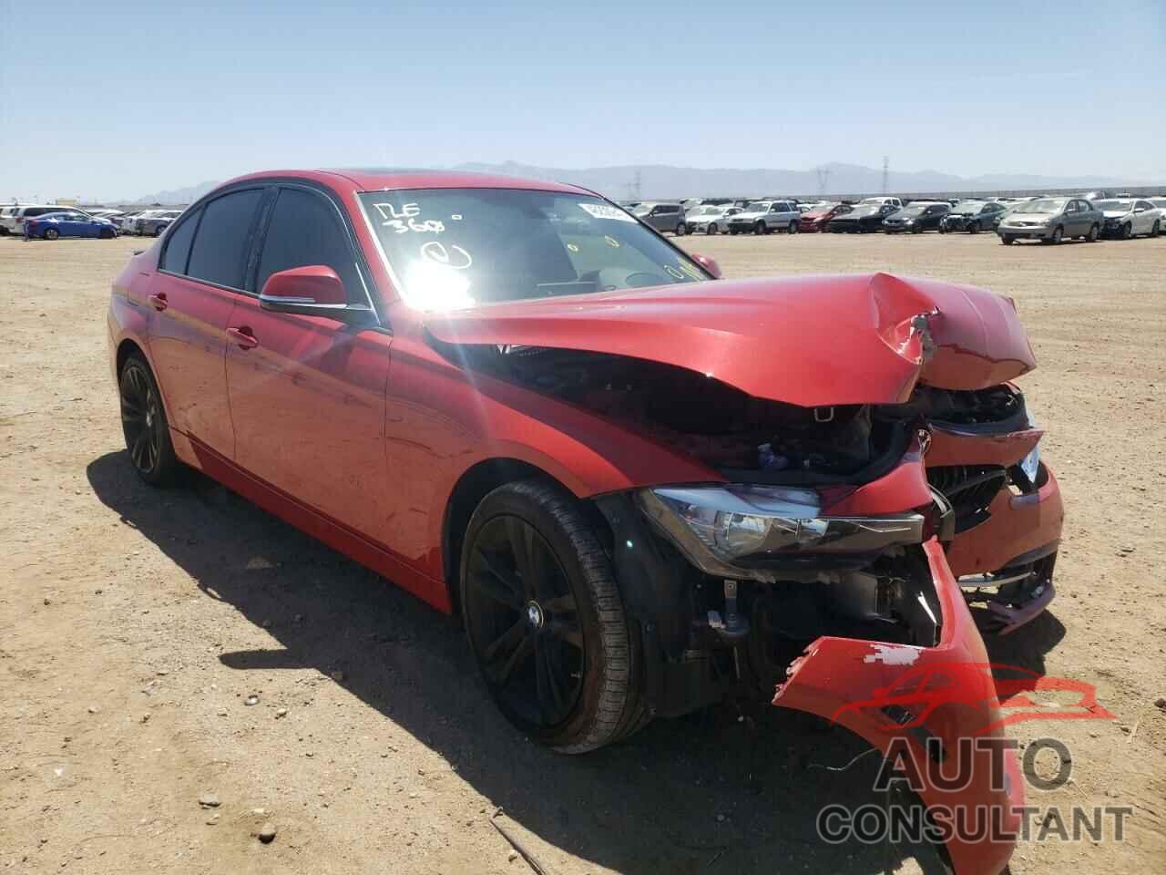 BMW 3 SERIES 2016 - WBA8E9C54GK648517