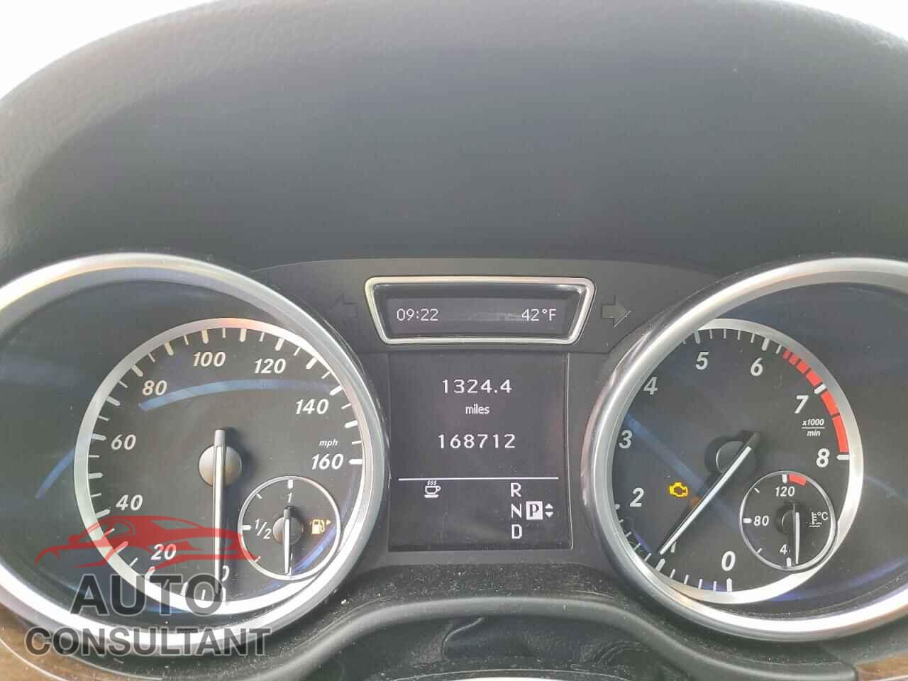 MERCEDES-BENZ M-CLASS 2012 - 4JGDA5HB3CA027687