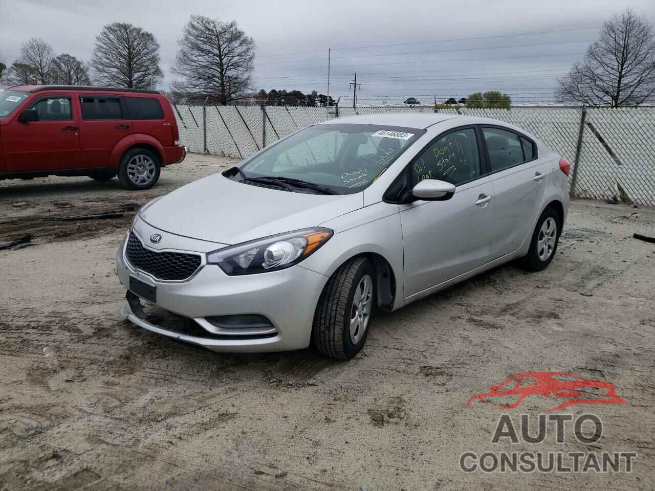 KIA FORTE 2015 - KNAFK4A63F5281086