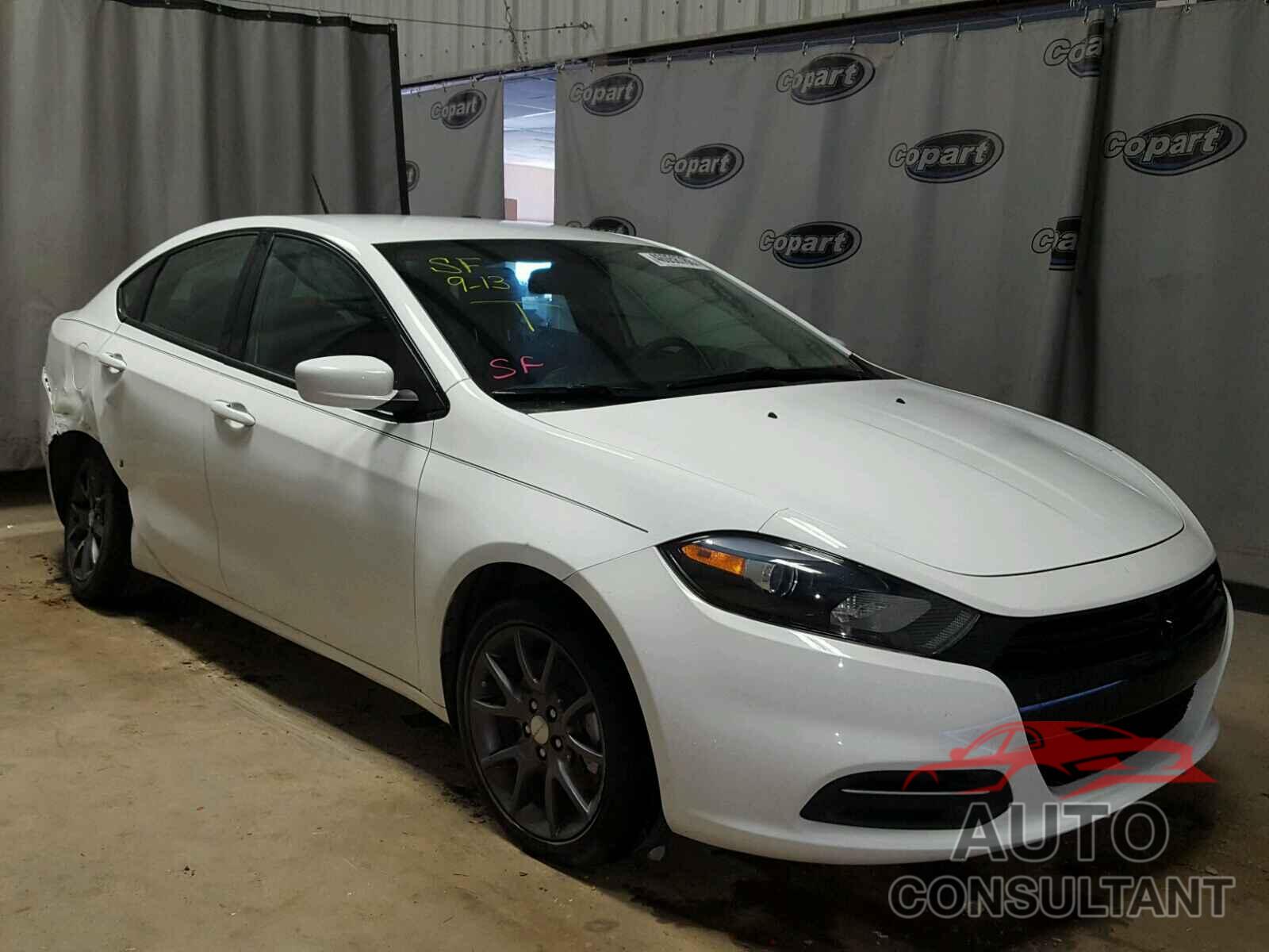 DODGE DART 2016 - 1C3CDFAA4GD750083