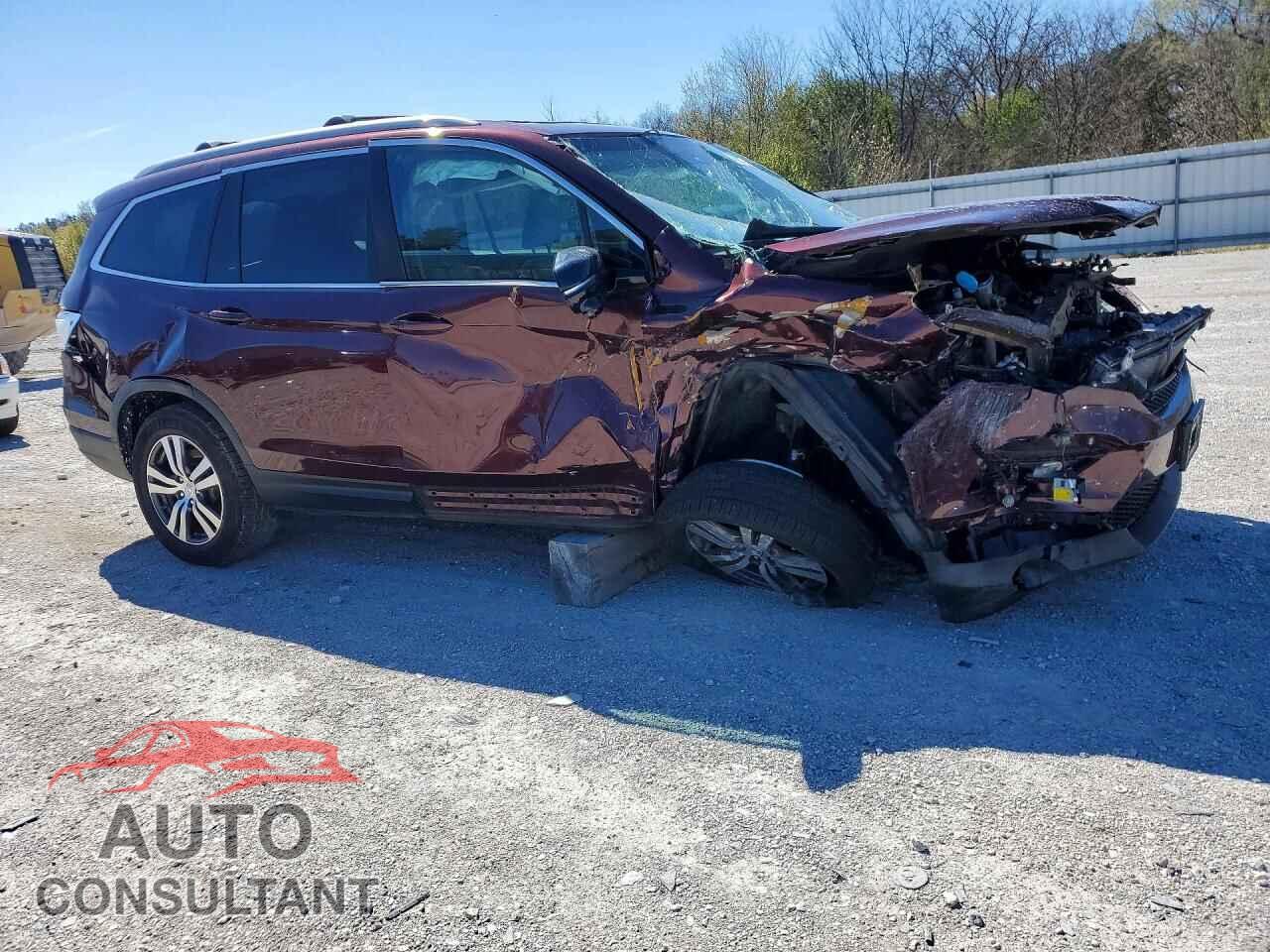 HONDA PILOT 2016 - 5FNYF6H52GB072382