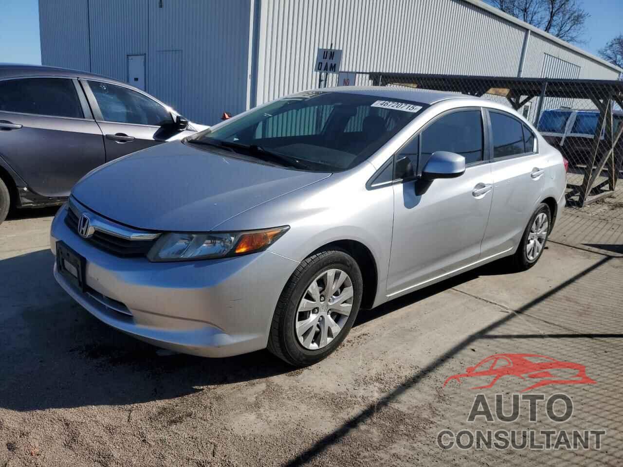 HONDA CIVIC 2012 - 19XFB2F59CE338186