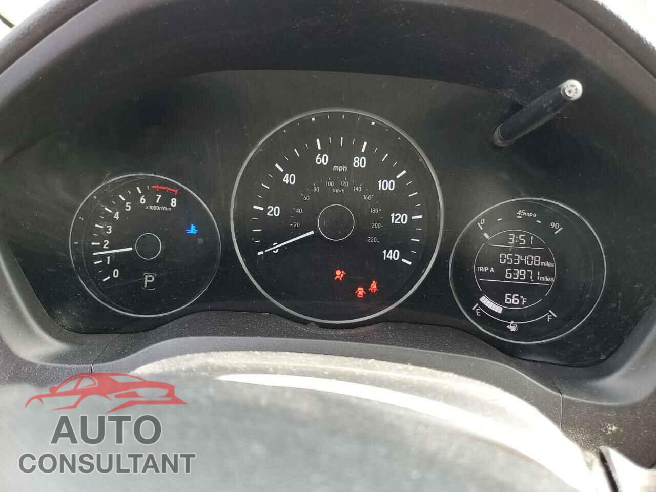 HONDA HR-V 2017 - 3CZRU5H52HM702526