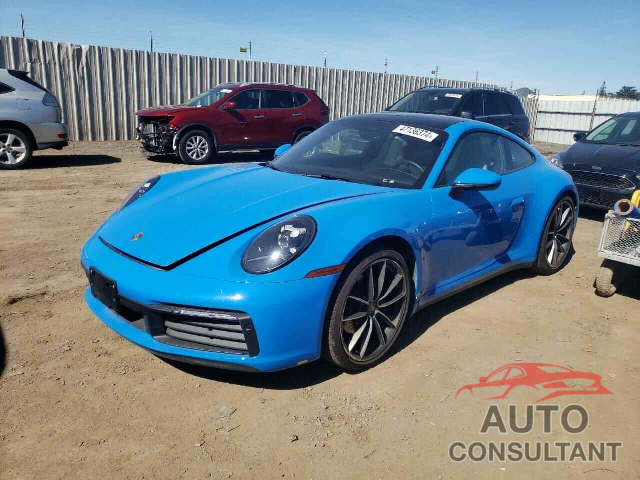 PORSCHE 911 2022 - WP0AA2A96NS206557