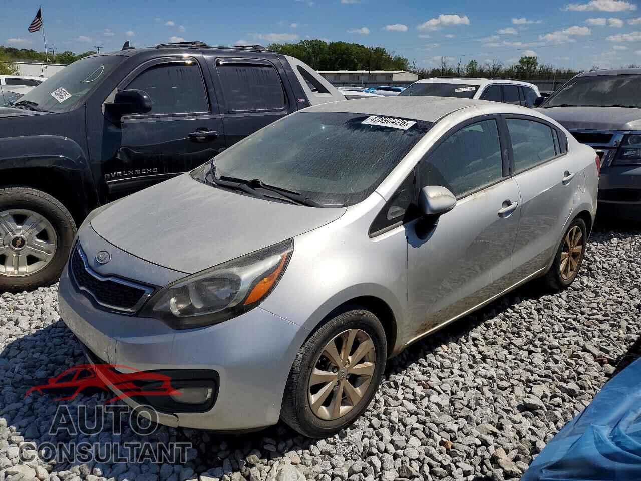 KIA RIO 2012 - KNADN4A36C6065078
