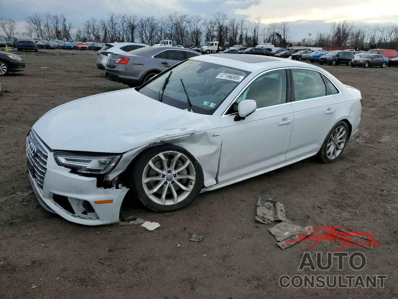 AUDI A4 2019 - WAUENAF40KA111665