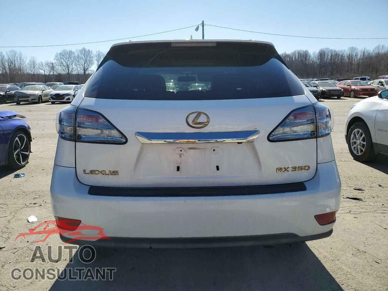 LEXUS RX350 2010 - 2T2BK1BA9AC067066
