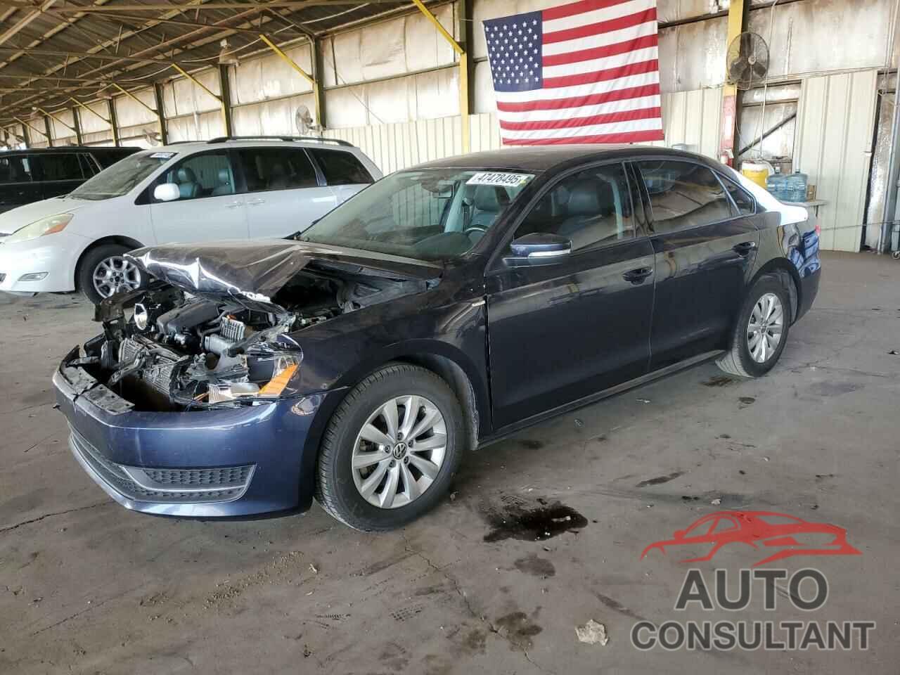 VOLKSWAGEN PASSAT 2015 - 1VWAT7A38FC065857