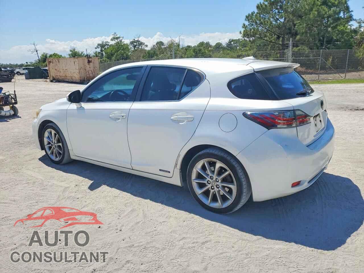 LEXUS CT 200 2011 - JTHKD5BH0B2007288