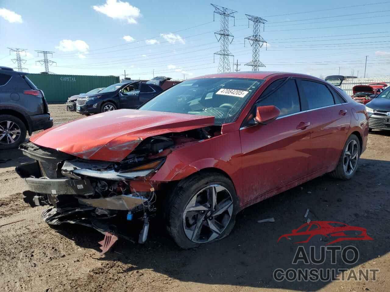 HYUNDAI ELANTRA 2021 - KMHLP4AG8MU120098