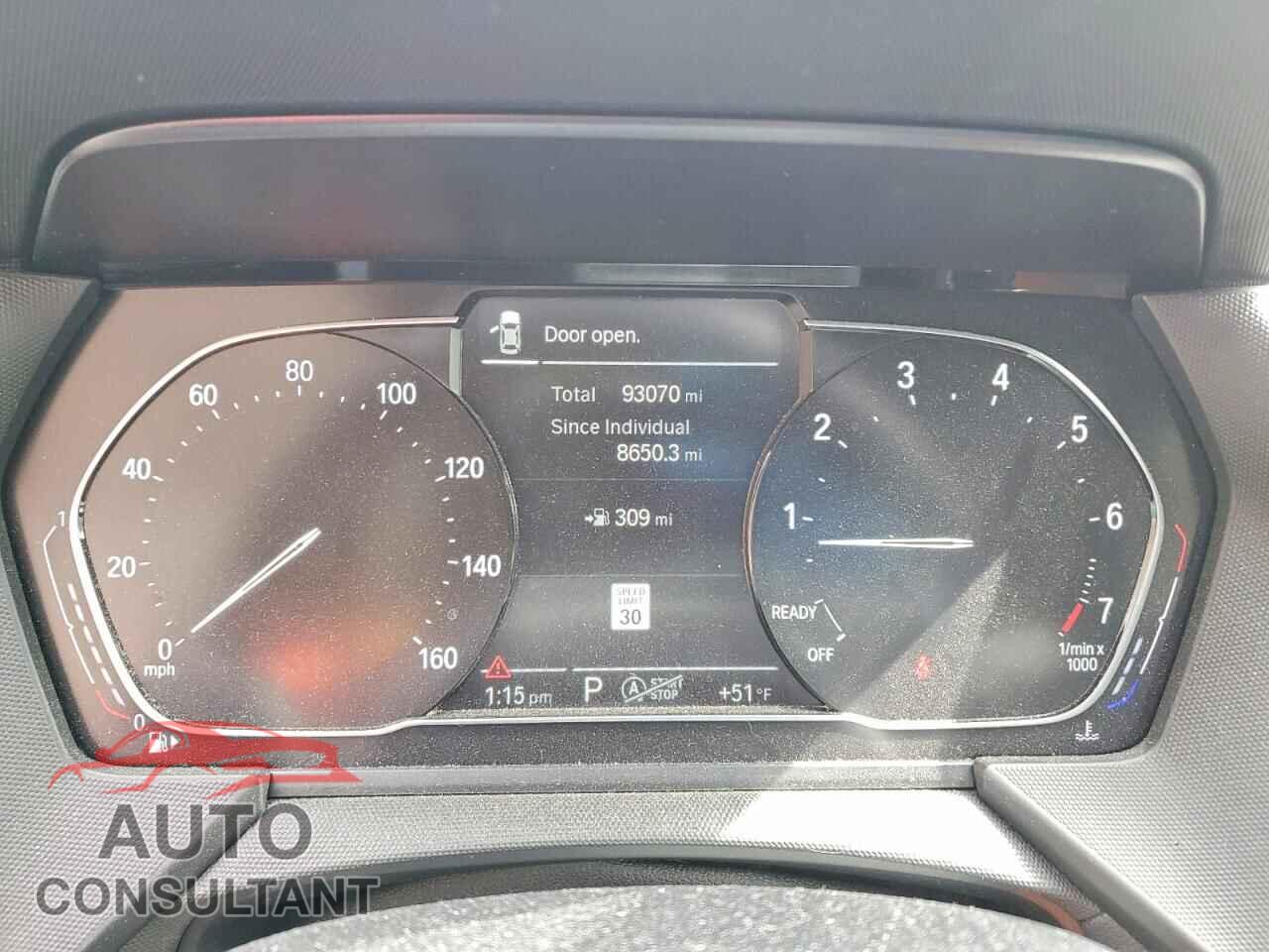 BMW 2 SERIES 2021 - WBA73AK00M7G55457