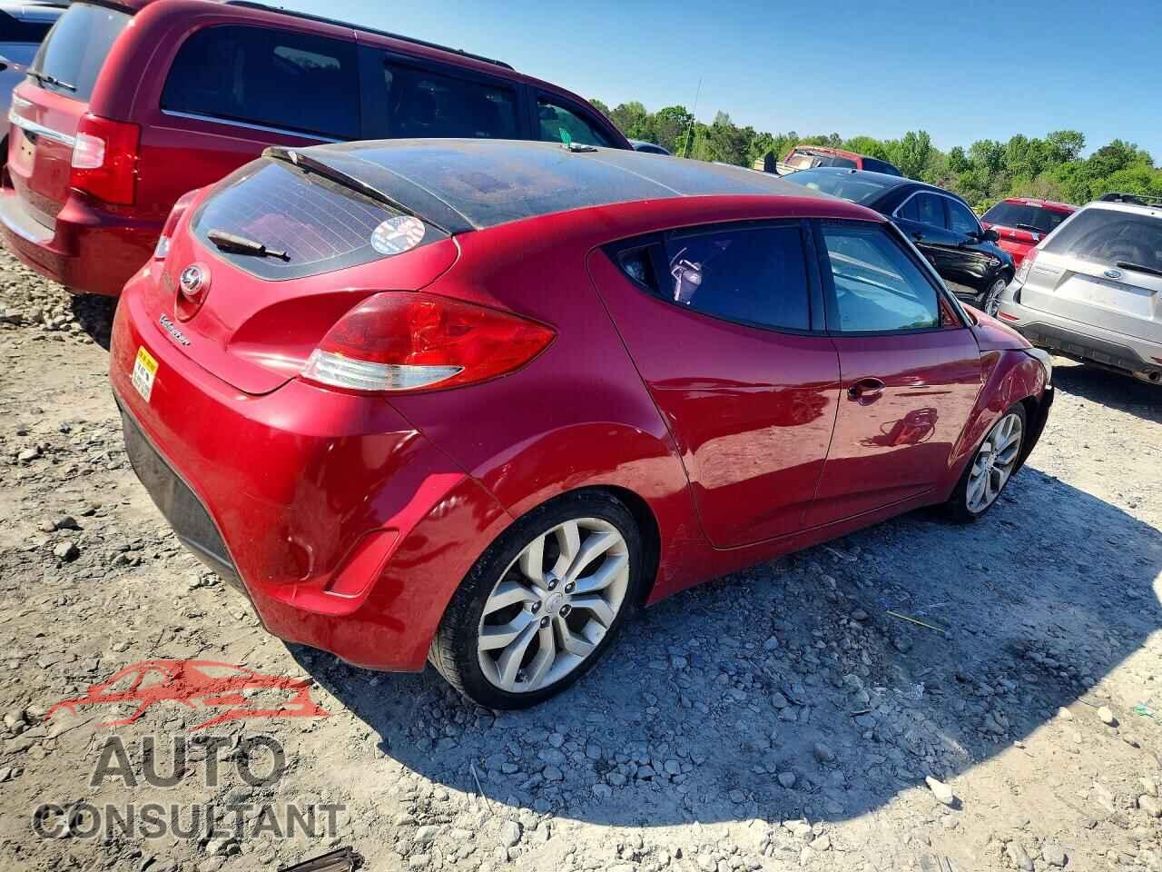 HYUNDAI VELOSTER 2012 - KMHTC6AD9CU028896