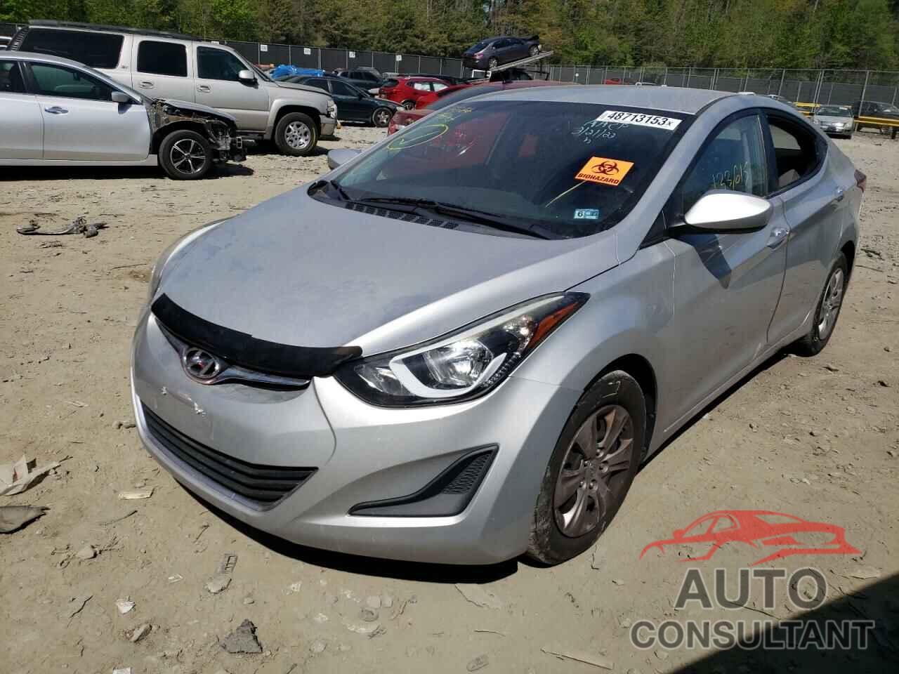 HYUNDAI ELANTRA 2016 - 5NPDH4AE1GH766408