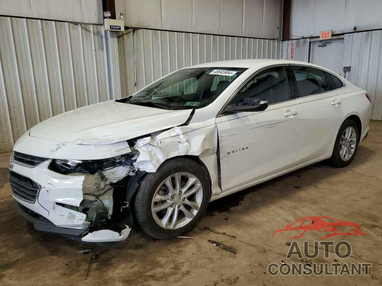 CHEVROLET MALIBU 2017 - 1G1ZE5STXHF206392