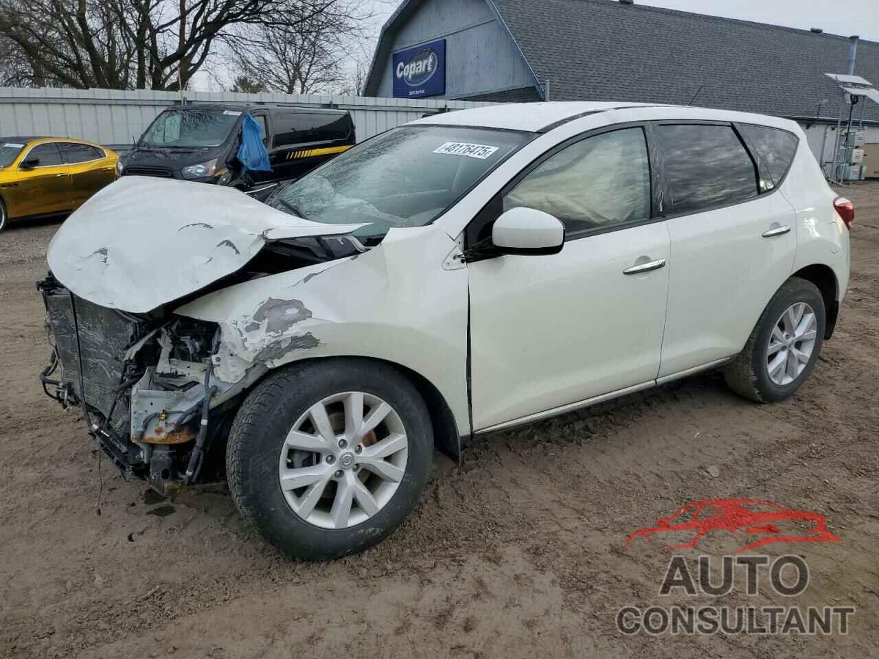 NISSAN MURANO 2011 - JN8AZ1MW7BW158063