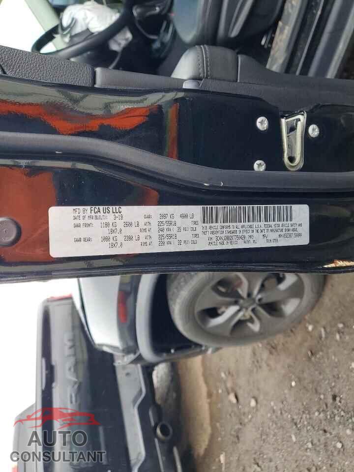 JEEP COMPASS 2019 - 3C4NJDBB2KT750420