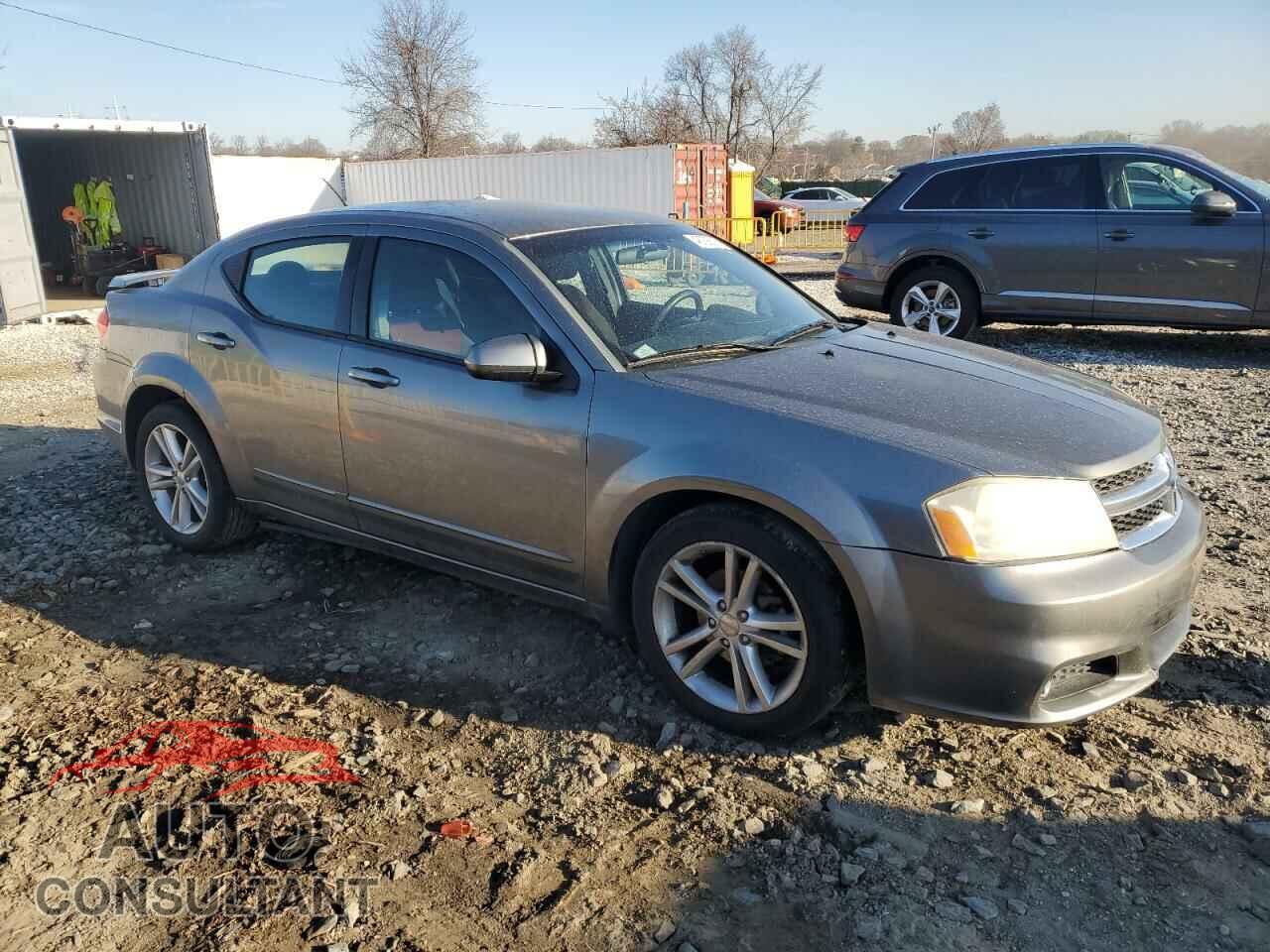 DODGE AVENGER 2012 - 1C3CDZEG1CN264612