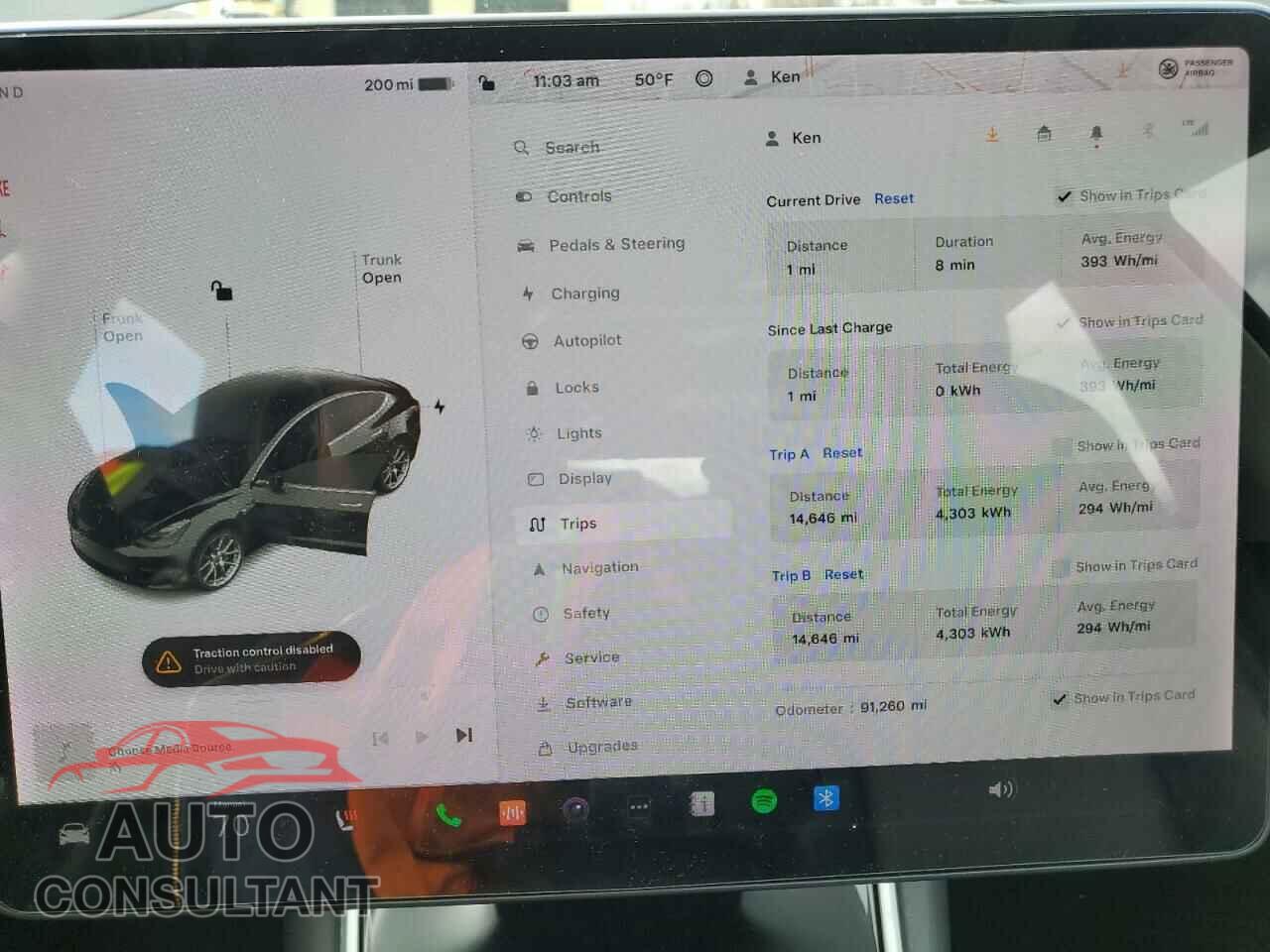TESLA MODEL 3 2018 - 5YJ3E1EA5JF152364