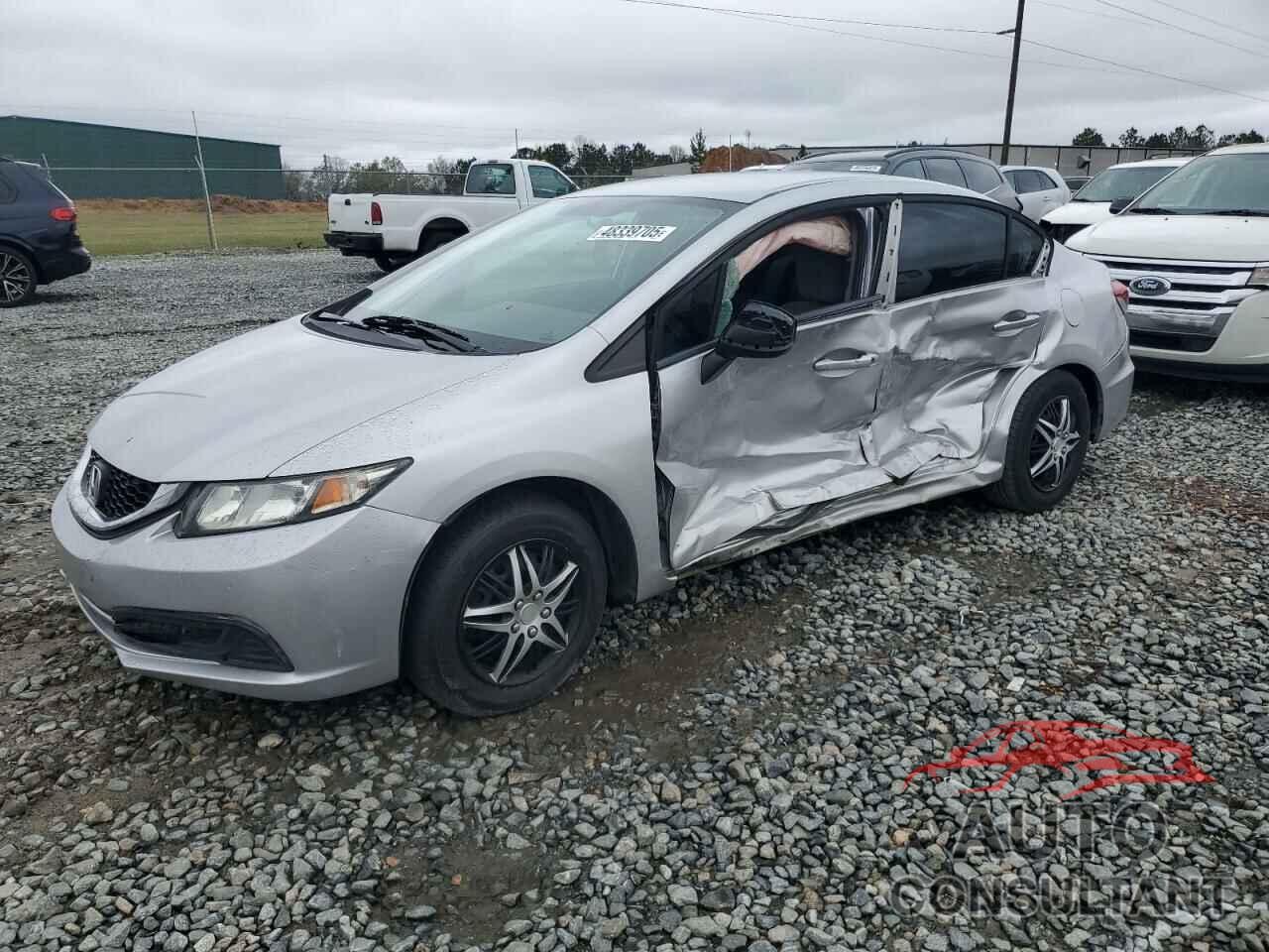 HONDA CIVIC 2013 - 19XFB2F59DE003611