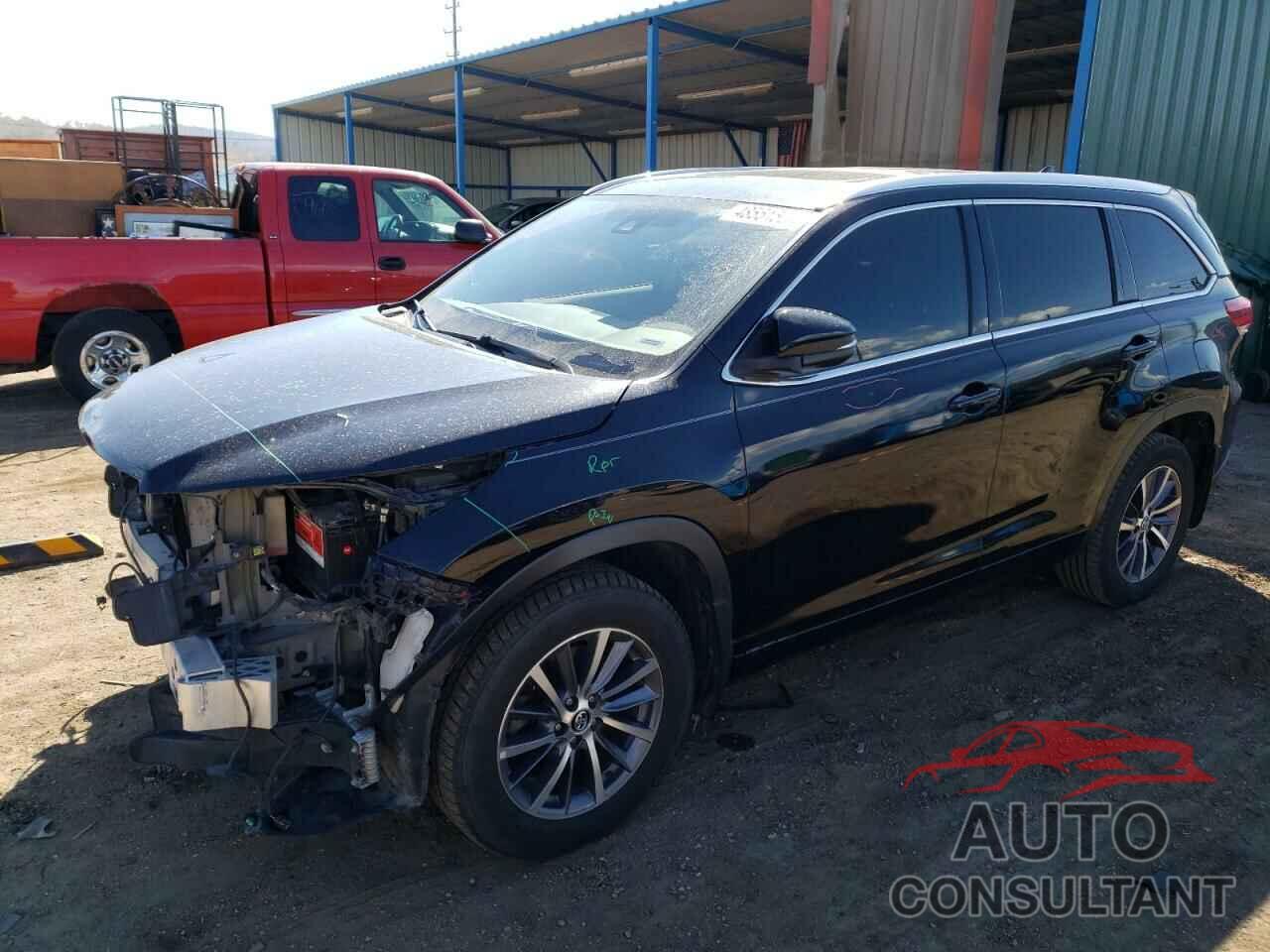 TOYOTA HIGHLANDER 2018 - 5TDJZRFH5JS844397