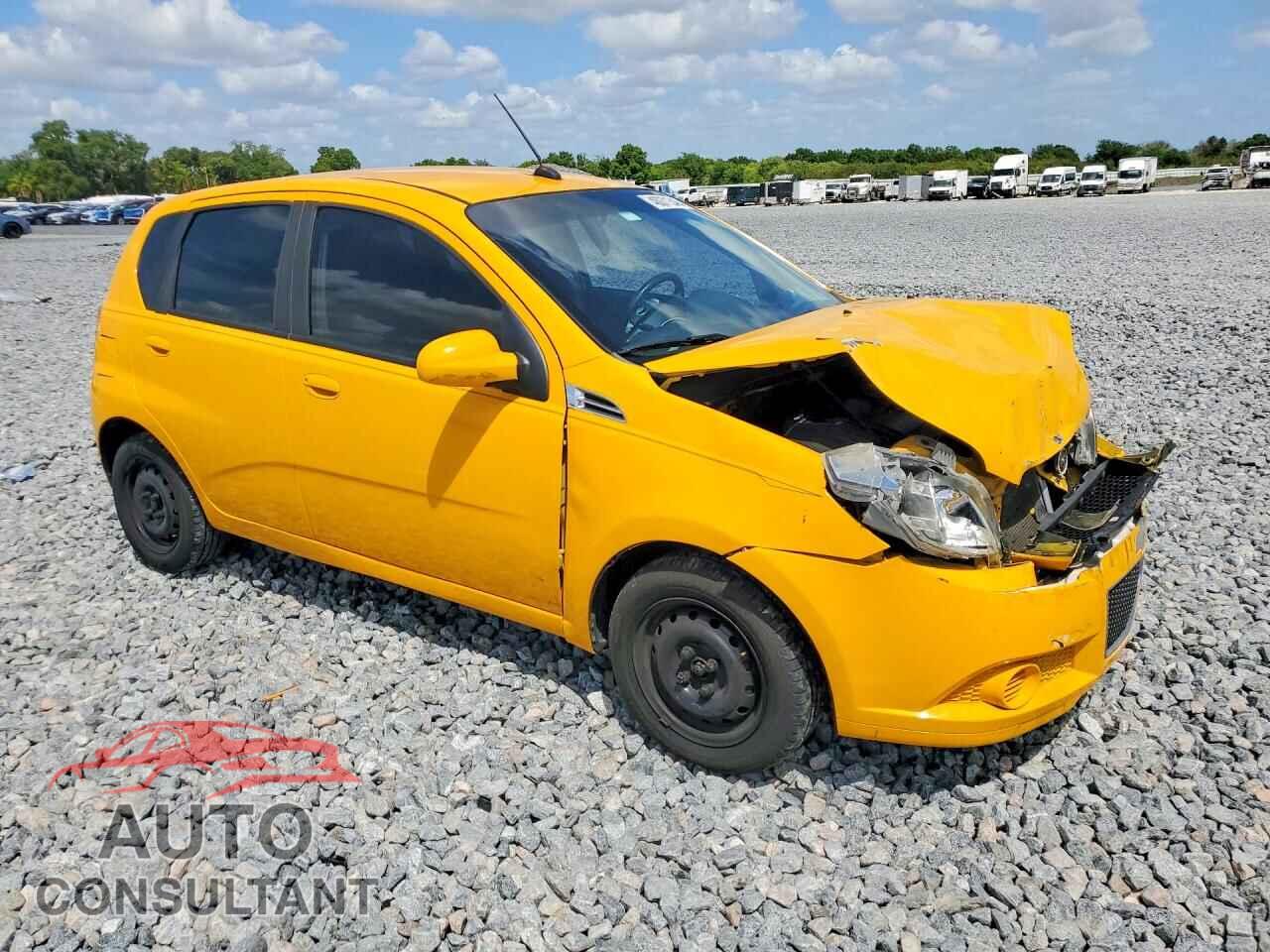 CHEVROLET AVEO 2009 - KL1TD66E59B645758