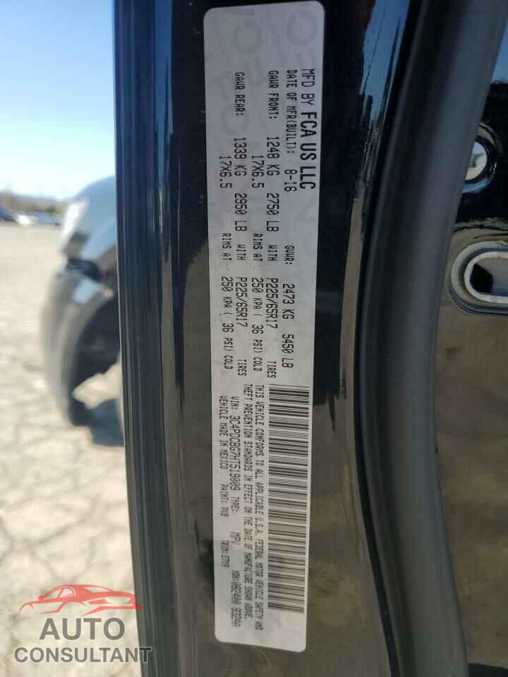 DODGE JOURNEY 2017 - 3C4PDCBG7HT519009
